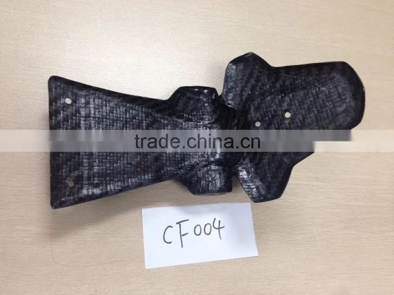 Prepreg Full Carbon Fiber motorcycle parts License Plate Frame (Autoclave process)