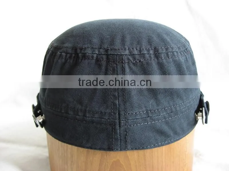 100 % cotton cap good quality wholesale fashion military style cap