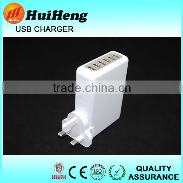 5a 6 Port usb wall adapter usb wifi adapter