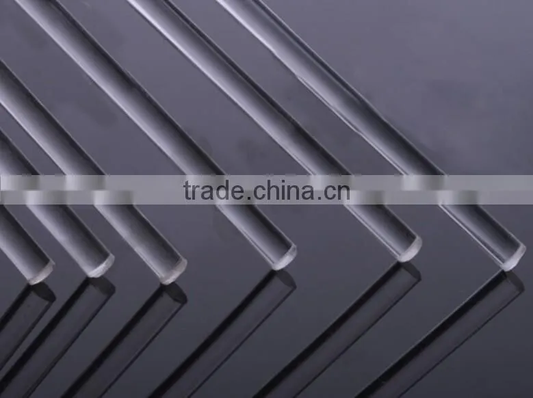 Transparent plexiglass rods building model material GB05 2* 250MM