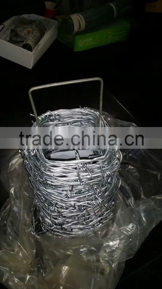 200m,250m,400m and 500m length galvanized barbed wire