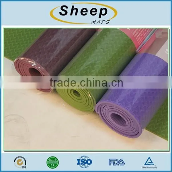 Portable floor exercise not deformed gym yoga mat fabric