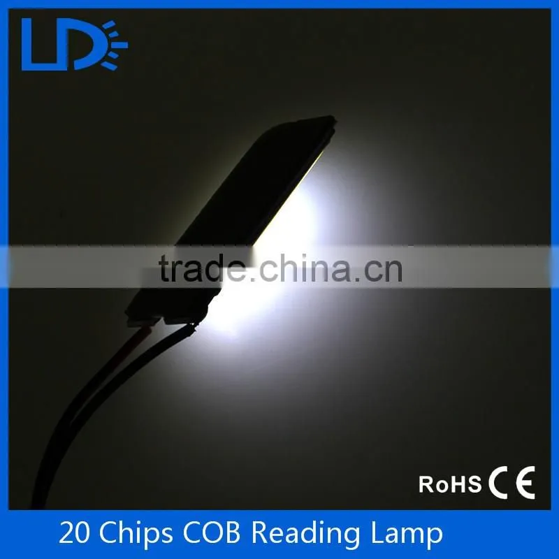 Car top light led cob 20chips readling light