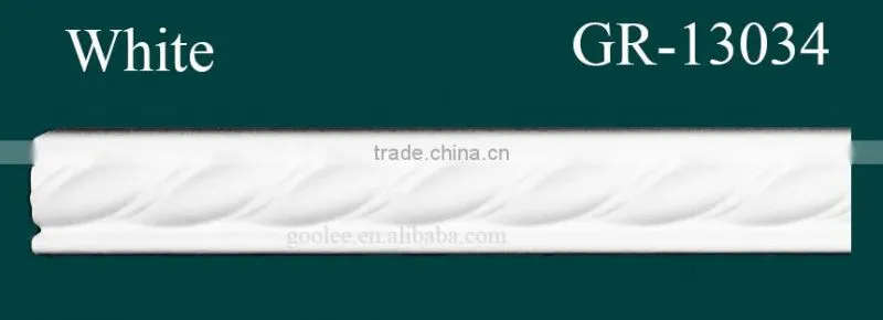 Good Quality European- style Decorative PU Carved Crown Moulding for Ceiling