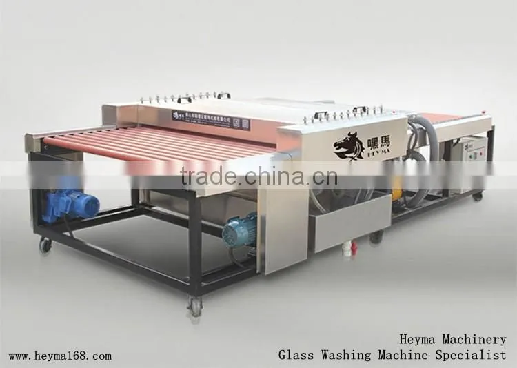 FoShan machine !!HeyMa glass washing machine and drying machine 1800mm industrial dry cleaning machine