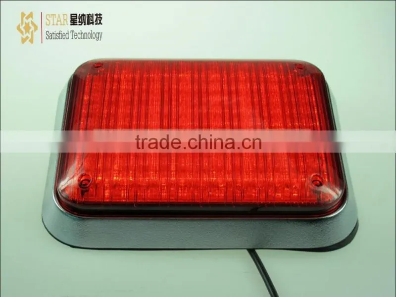 Auto square led ambulance warning thin light