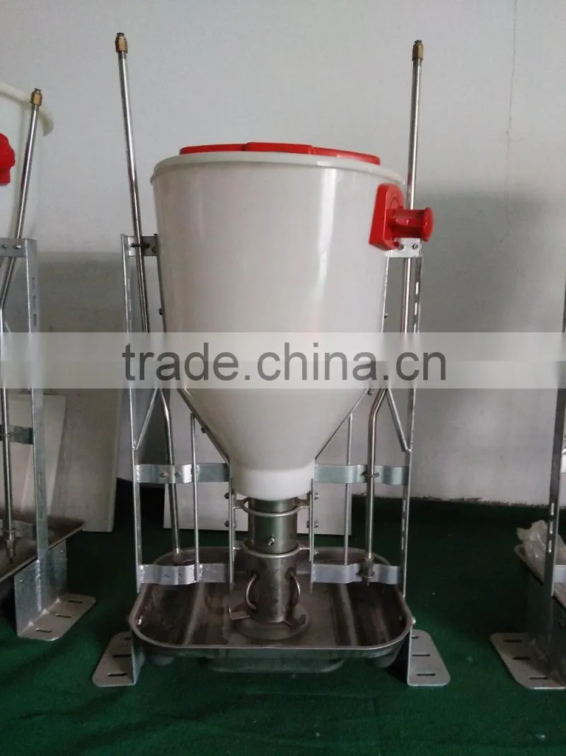 Automatic dry-wet pig feeder