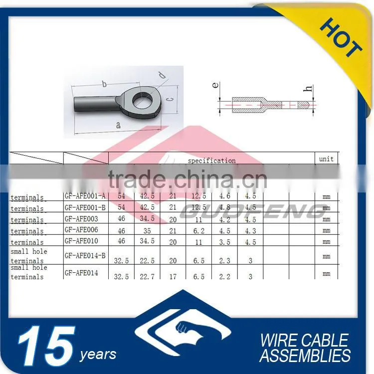 cable fitings /end terminals