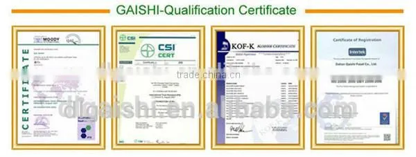 2015 gaishi Chinese white rice exporter short grain wihite rice 5 broke for sushi products