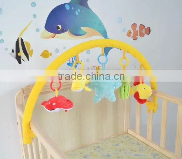 Plush baby bed toy accessories