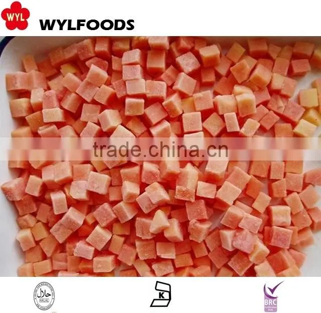 Best price papaya frozen
