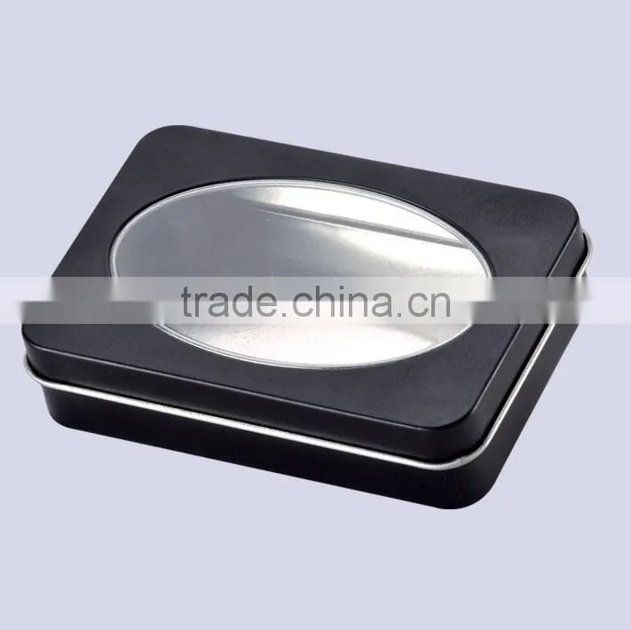 factory custom logo 4C printing window lid cooked food packaging box