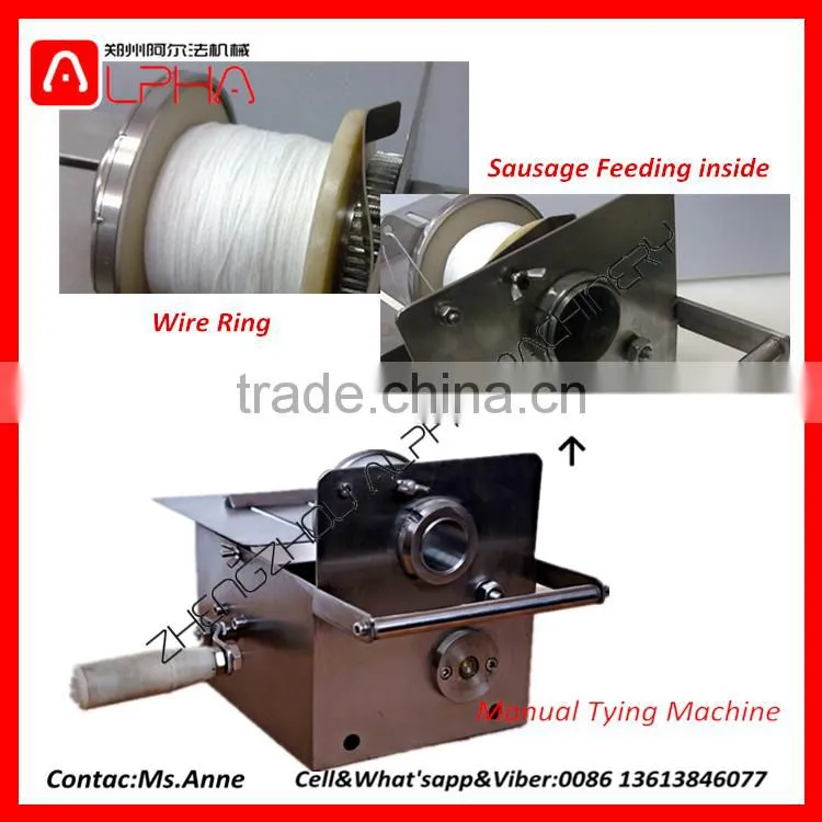 Best choice!Sausage filler/sausage tying machine