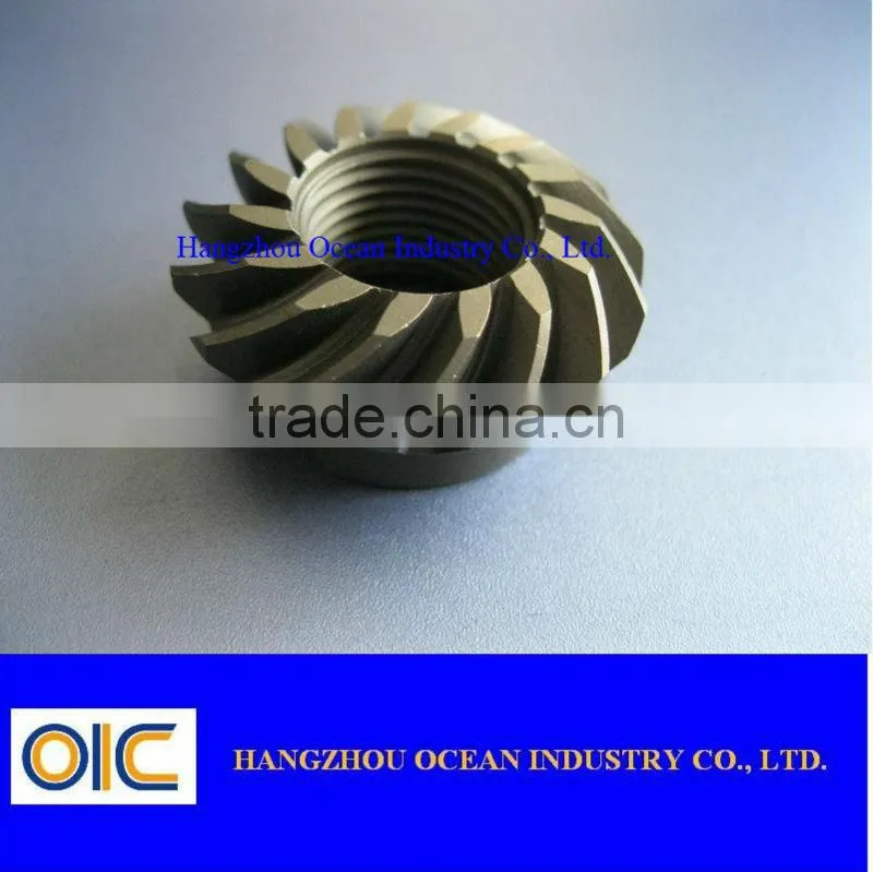 Straight miter gears