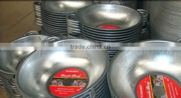 high quality Galvanized head pan-africa head pots