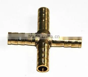 Barbed Cross Connector