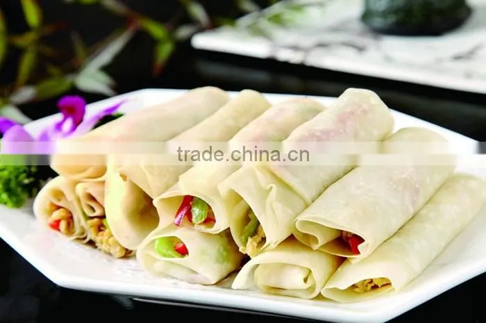Commercial chapatti making machine/home use spring roll wrapper machine