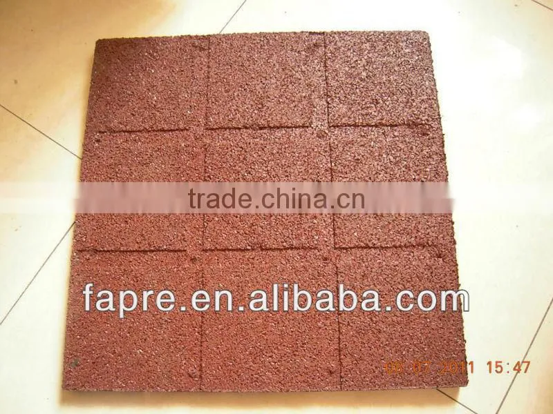 Commercial Rubber Safety Tiles