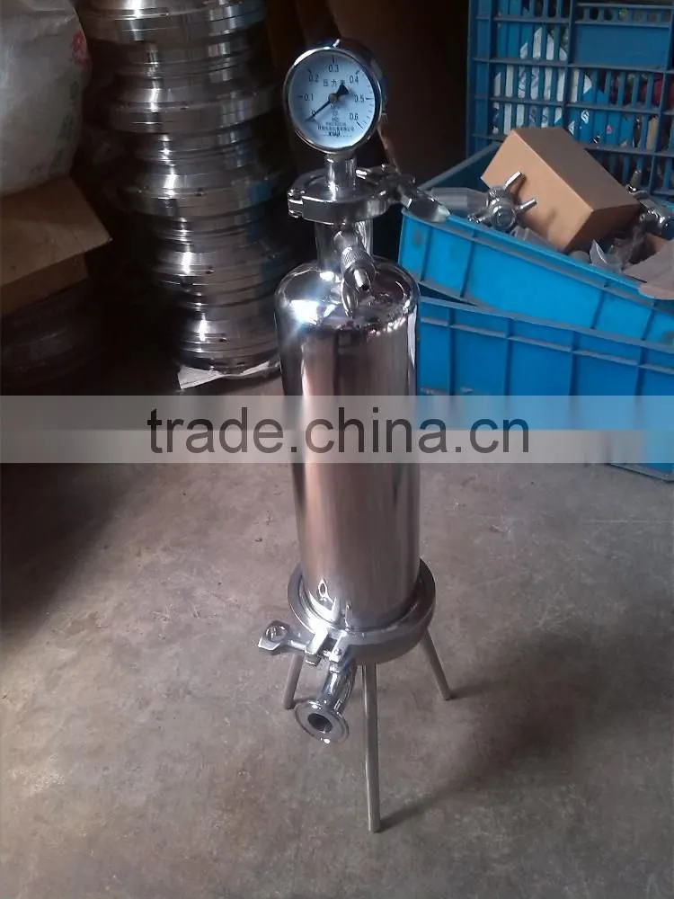 ss 316 stainless steel filter cartridge housing