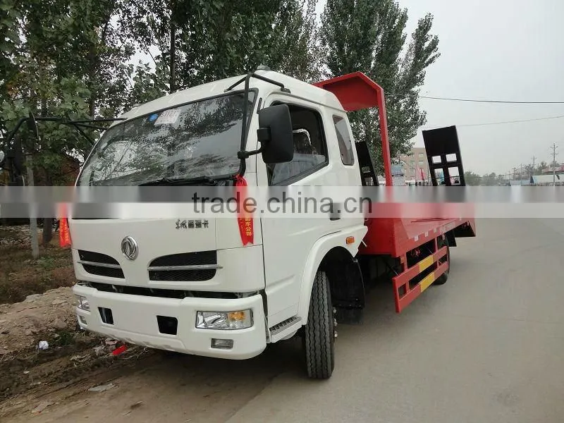 dongfeng 4x2 platform hand truck,low flat truck,flat bed truck