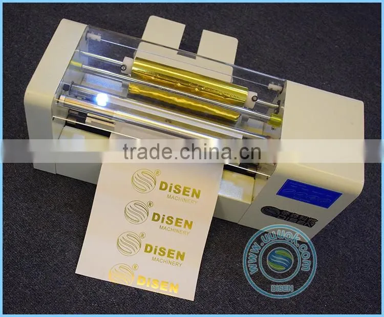 High precision A4 digital automatic 360B hot stamping machine