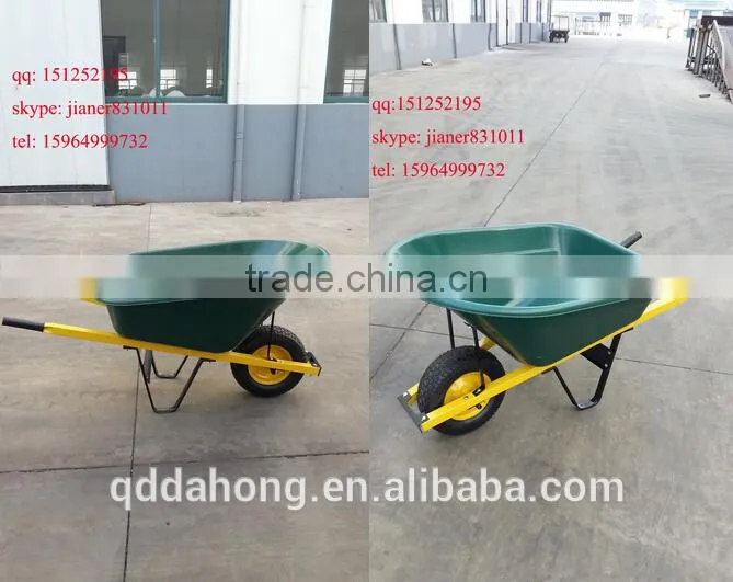 120L Large Capacity Poly Bucket Wheelbarrow WB8606P