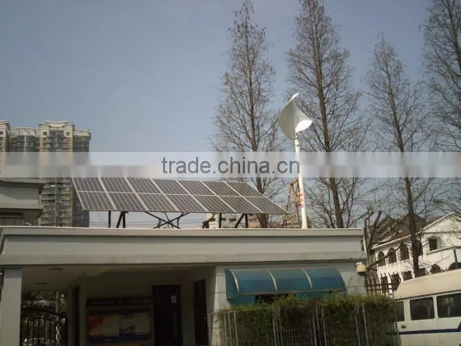 wind solar hybrid street light