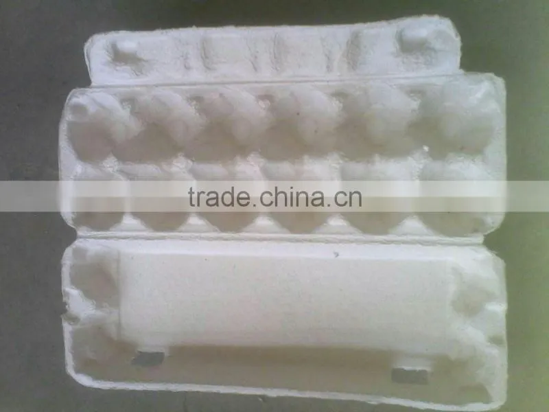 Square pulp egg tray in Chinese standred for sale