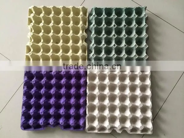 Square pulp egg tray in Chinese standred for sale