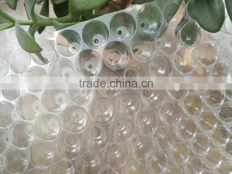 434 Holes Clear PVC Material Plastic Parachute Seedling trays, Paddy Seed Germination Tray, Rice Nursery Tray
