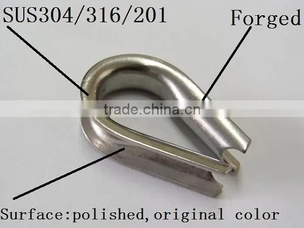 Stainless steel SUS SS 201/304/316 porcelain sewing round customer thimble