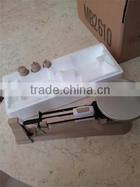 MB-2610 laboratory triple beam balance 2610g/0.1g