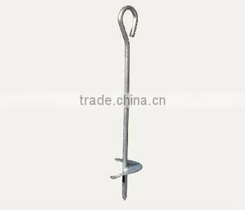 hot dip galvanized earth anchor