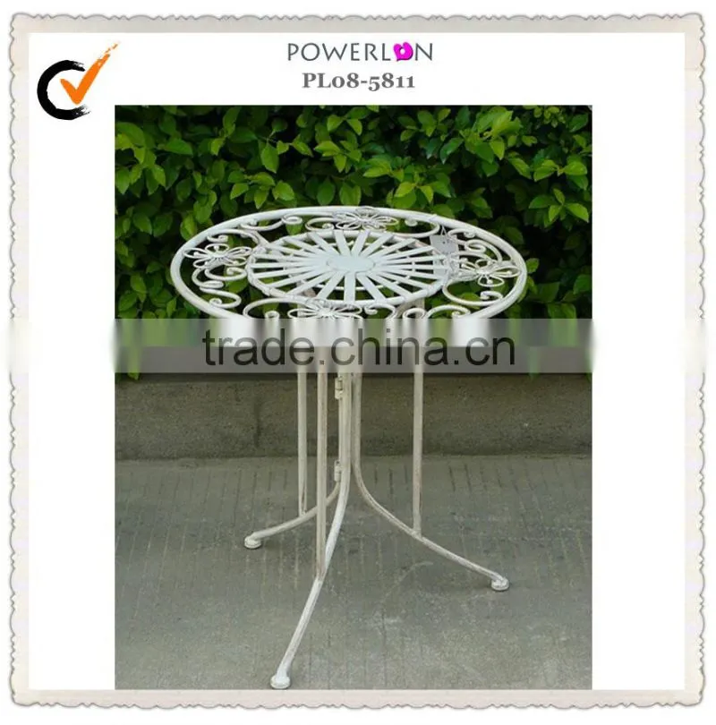 Rustic Handmade Iron vintage childrens table and chairs