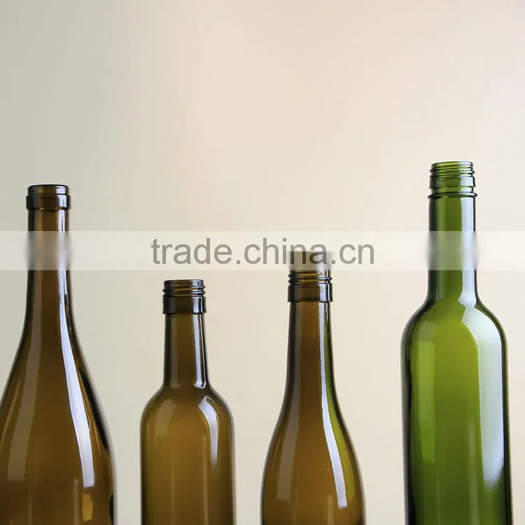 Professional supplier Low 375ml/ 750ml Hot sale fancy wine bottles