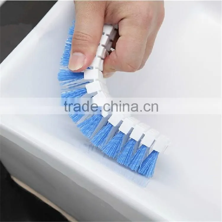 Factory Wholesale 360 Flexible Bathroom Cleaning Brush