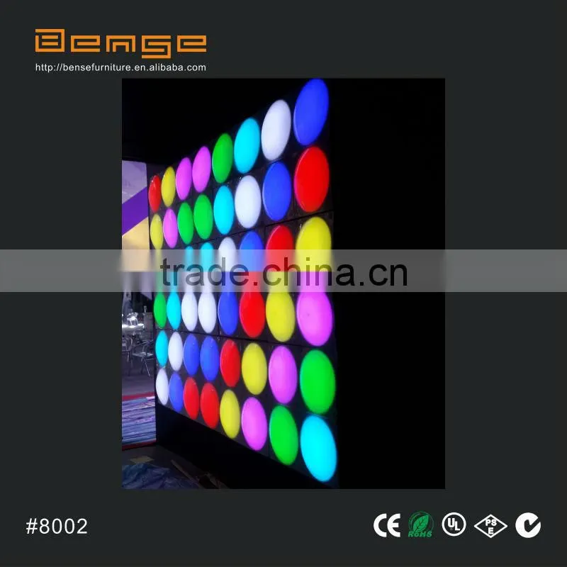 High quality Effect performance RGB Disco Bubble 50*50 with Software