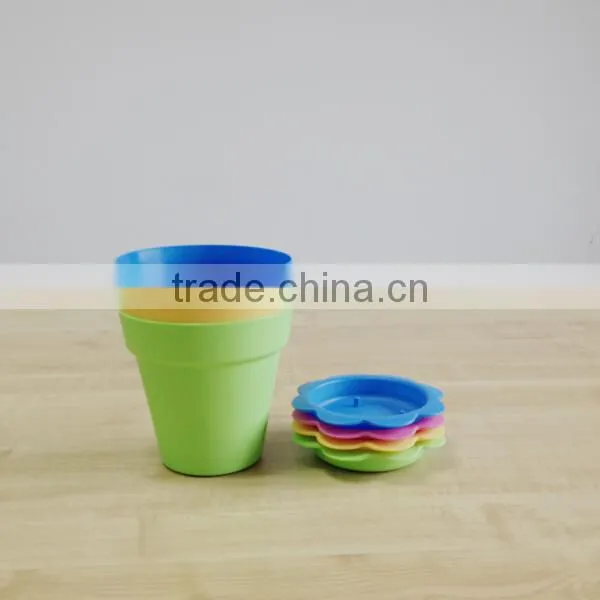 Plastic flower pot PP garden planter
