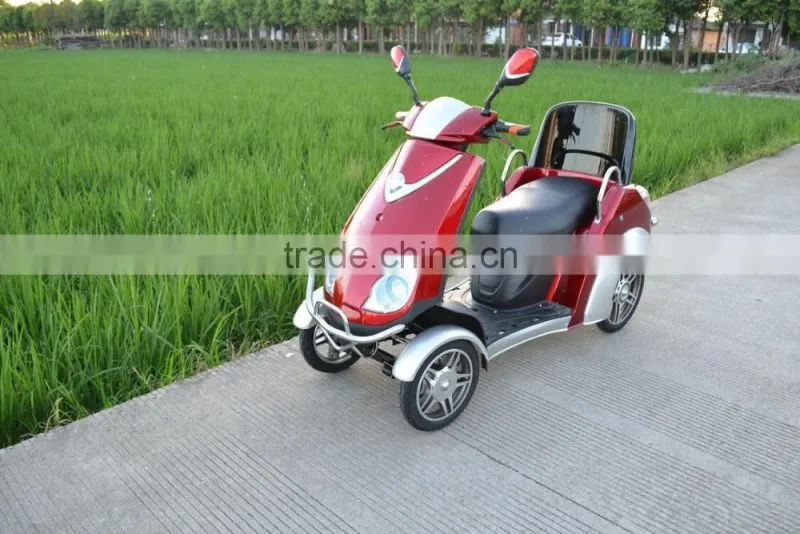 High Quality China Factory 4 Wheel Electric Mobility Scooter For Elders,Safe 48V 50W Back-driving Electric Scooter For Wholesale