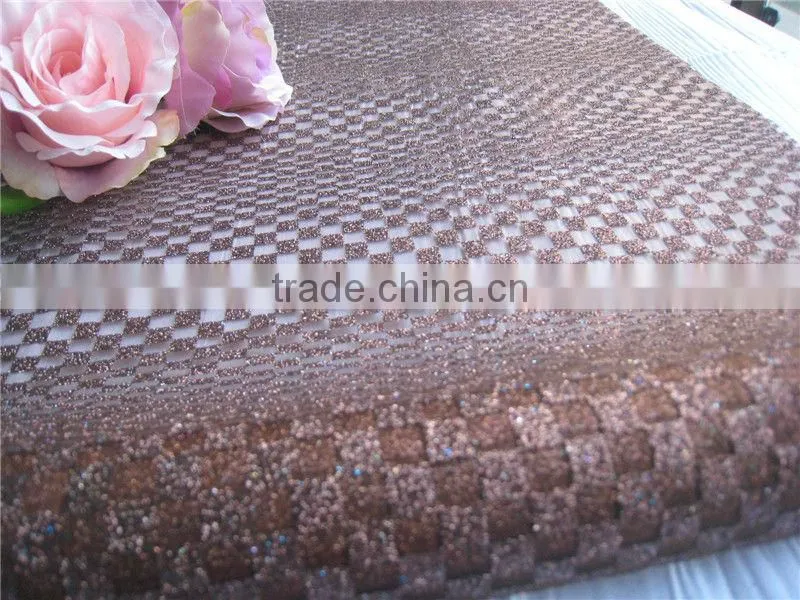Light Blue Sheer Nylon Table Cloth Cheap