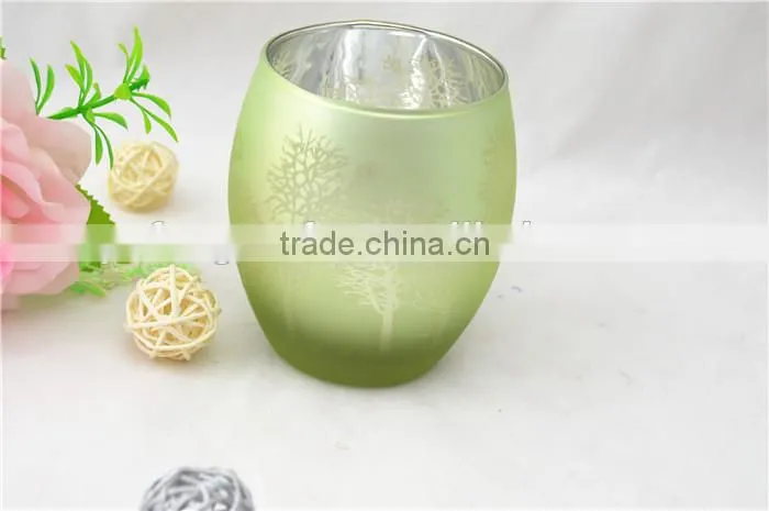christmas candle with flower candle ring style gift set