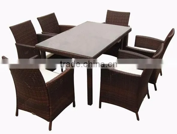 Evensun High Quality Long Table Dining Set Dining Table Set
