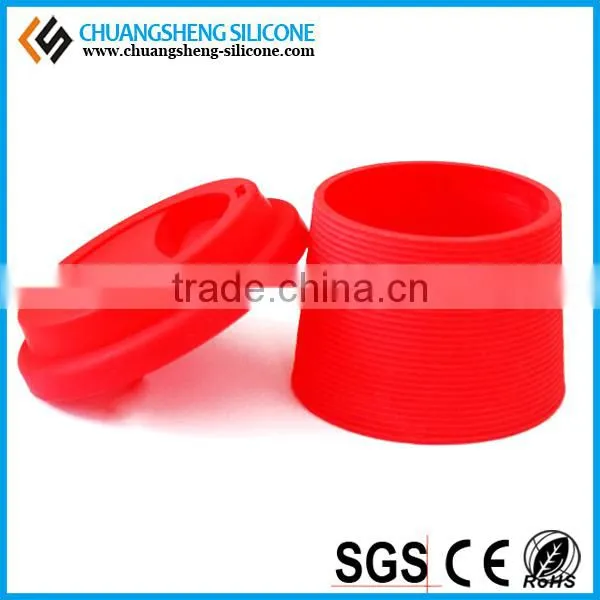 economic silicone bowl cover,coffee cup set with heat protection material