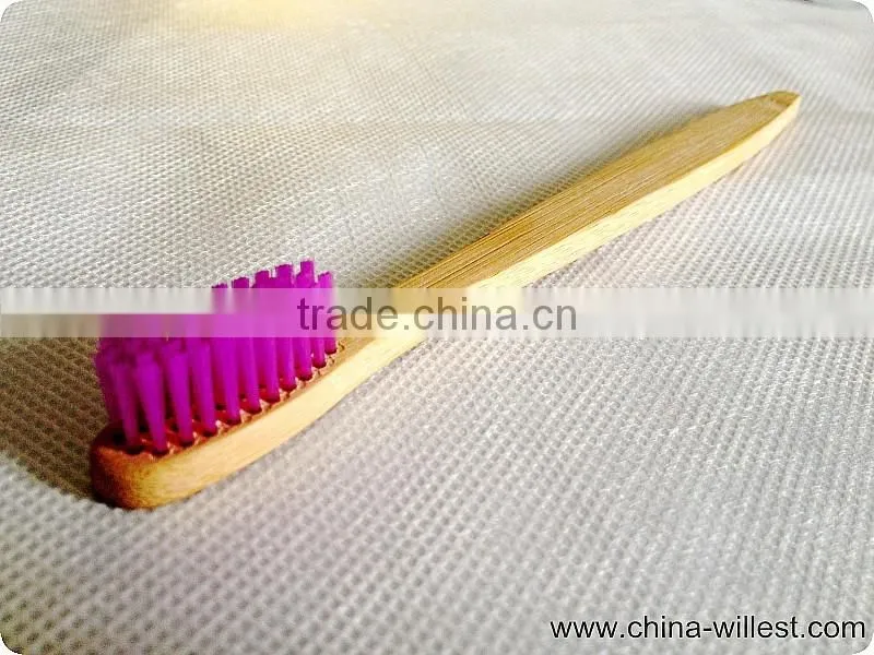 High quality Eco bamboo tooth brush for hotel use