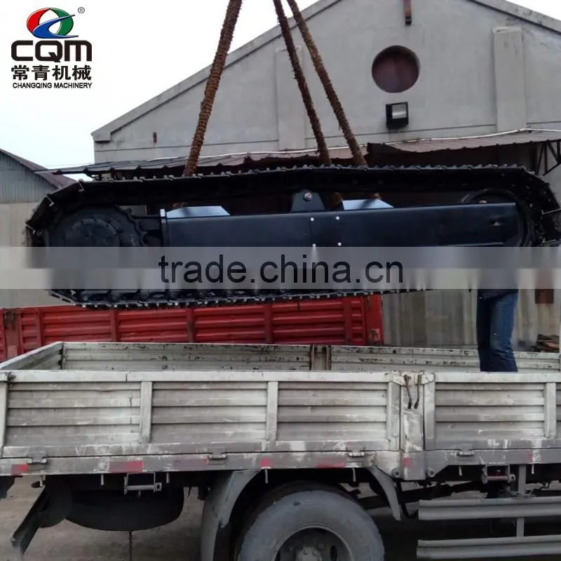 High quality drill rig steel track undercarriage/drill rig steel track undercarriage