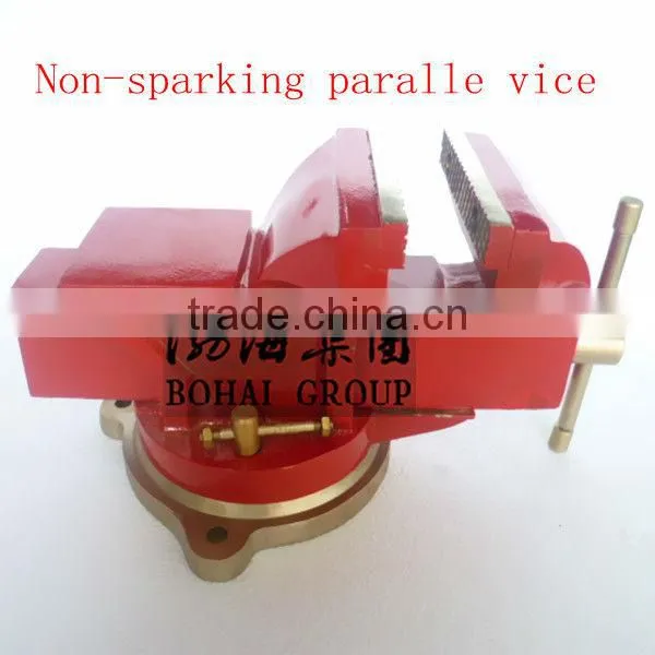 Non-sparking safety parallel vice Al-Cu material