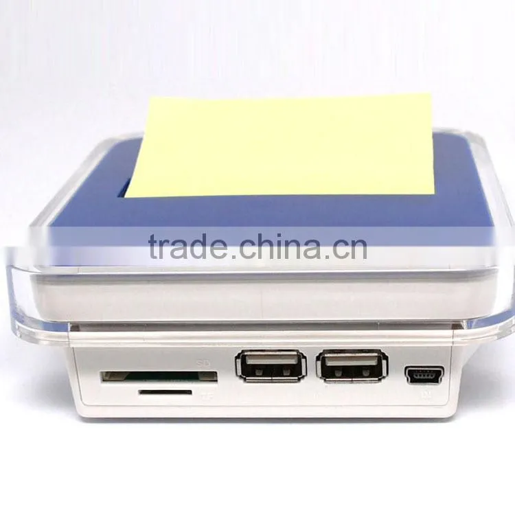 Card reader note dispenser