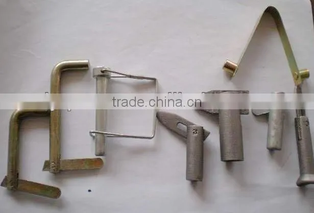 10*40mm scaffolding types locking pins black finish
