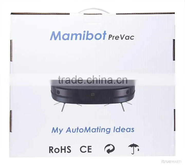 2016 High-end Multifunction Robot Vacuum Cleaner PreVac ultrasonic sensor gyroscope