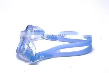 Printed logo custom for adults swimming glass